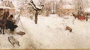 Carl Larsson The Open-Air Painter china oil painting artist